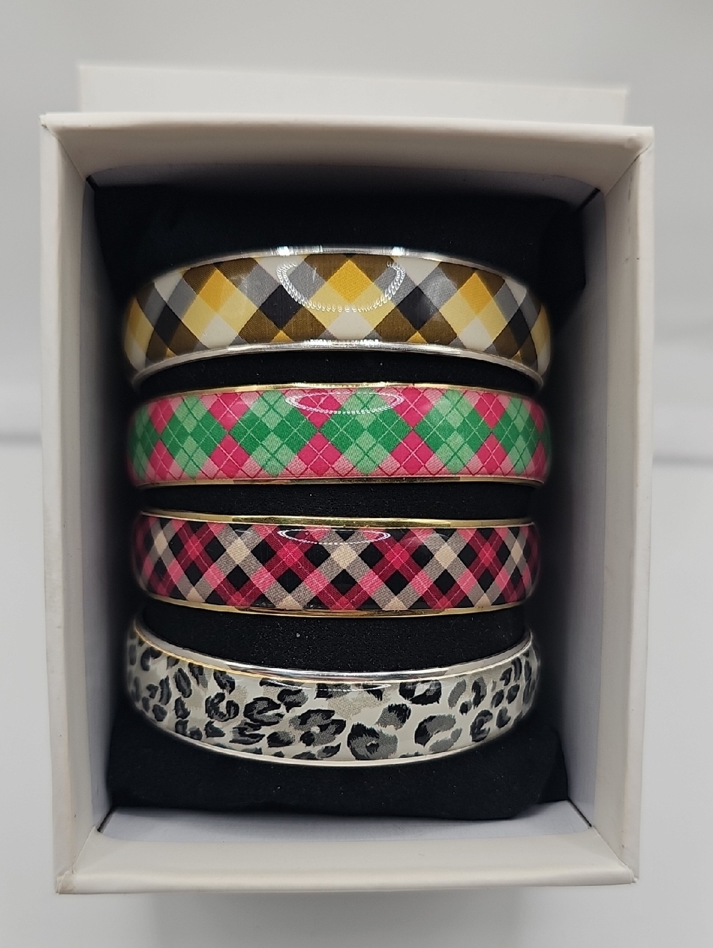 Rustic Cuff Art Deco Set of 4